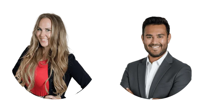 Jeanie and Nathanial George, the founders of Rocket Roofing General Contractor.